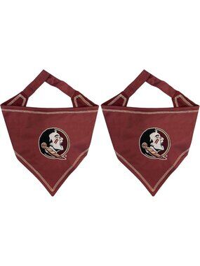 Game-Day Pet Bandana Set for Dogs & Cats - Large/X-Large, NCAA Team Spirit Scarf